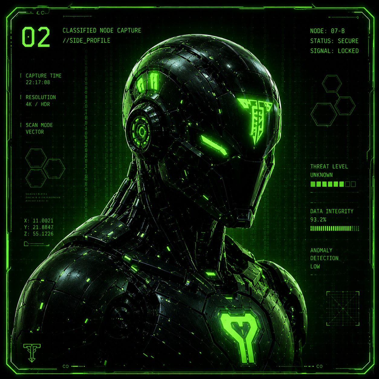 Side archive robot scan