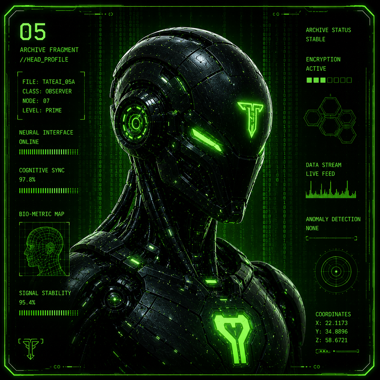 Damaged signal robot scan